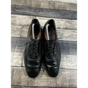 Allen Edmonds Belgium Black Plain Toe‎ Oxfords USA 10.5D